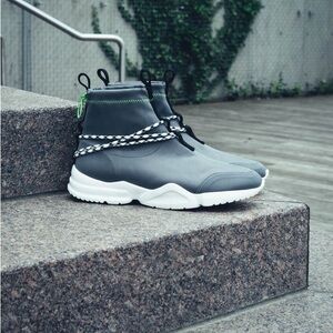 John Geiger 002 Black Lime White Men’s Sneakers Size 11